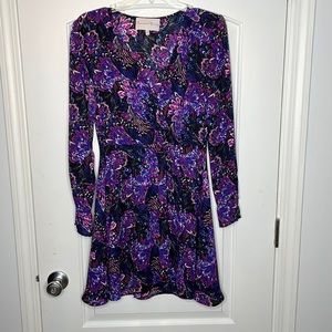 Charles Henry dress purple size Medium